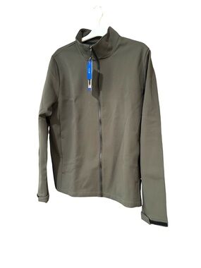 32 Degrees Lightweight Zip-Front Jacket in Olive